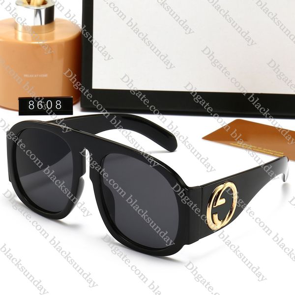 

designer sunglasses for men fashion women polarized sunglasses outdoor uv protective sun glasses trendy driving sunglass with box, White;black