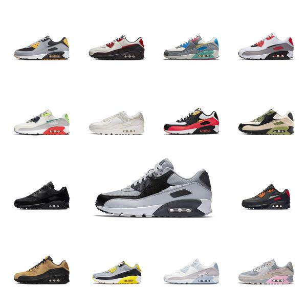 

classic airs cushion 90s men running shoes women sneakers sports red recraft wolf grey white trainer hyper grape royal surface breathable sh