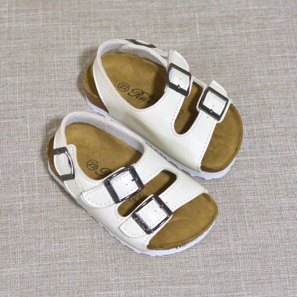 

sandals new sandals child footwear for children sandals girls and boys sandals breathable flats shoes summer comfortable leather sandal aa23, Black;red