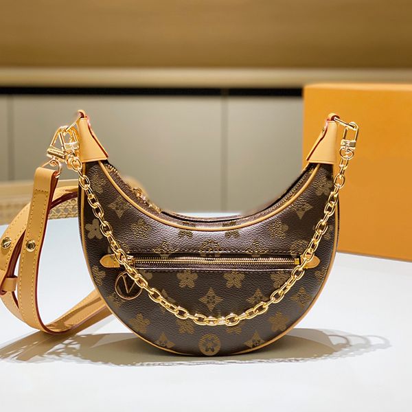 

designer shoulder women chain bags letter wallet leather handbags hobo bag pea bun crescent pouch flower crossbody roam mahjong envelope bag