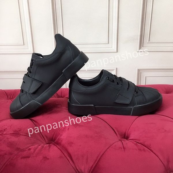 

fashion casual shoes mens designer leather lace-up sneaker fashion lady flat running trainers letters womans shoes platform womens gym sneak, Black
