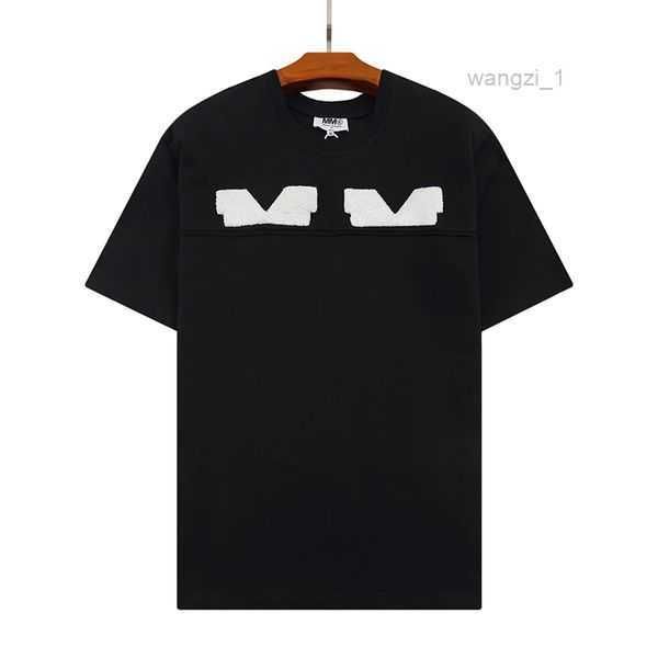 

fashion maison summer margiela womens designers long cotton tshirts clothing short c pnco, White;black