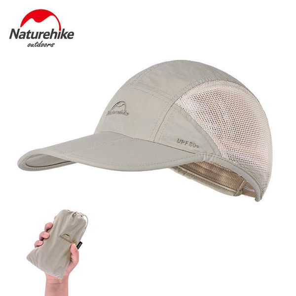 

outdoor hats naturehike folding fishing cap baseball cap outdoor breathable camping hiking hat quick drying trekking hat sun hat men women j, Black;white