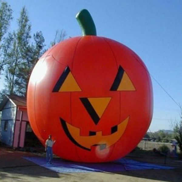 

5mh giant inflatable pumpkin halloween decoration for event promotional