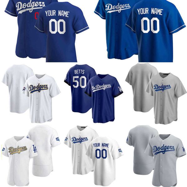 

2022-2023 custom men women youth los angeles''dodgers''31 joc pederson 74 kenley jansen 31 mike piazza 46 tony gonsolin, Blue;black