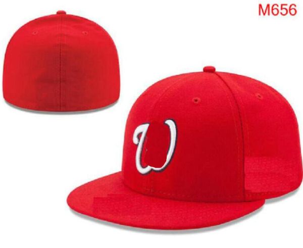 

2023 men's baseball fitted hats sox la ny kc classic red black color hip hop washington sport full closed design caps chapeau 05 stitch, Blue;gray
