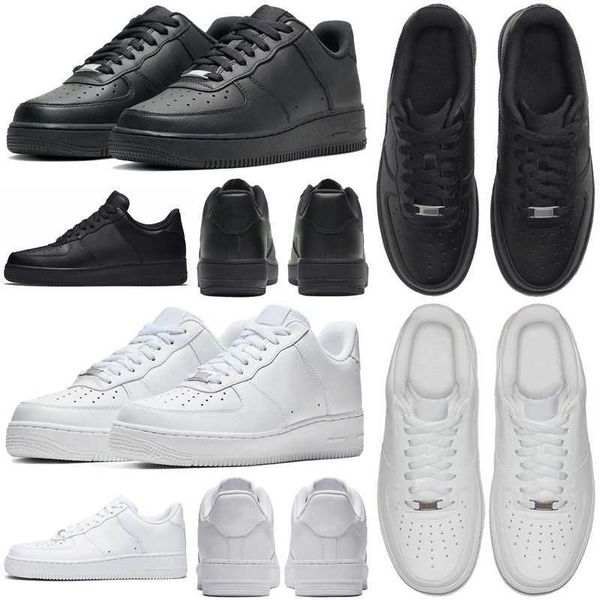 

mens womens force 1 running shoes airforce utility triple black white men trainers sports sneakers