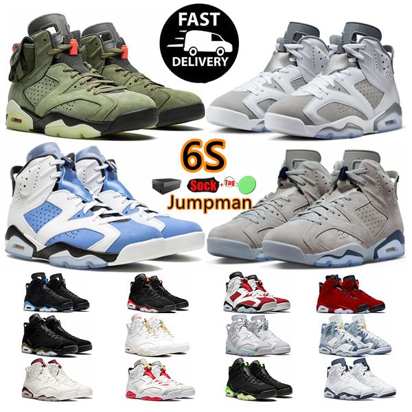 

basketball shoes jumpman 6 6s university blue red oreo georgetown midnight navy cactus jack black infrared maroon mens trainers outdoor spor