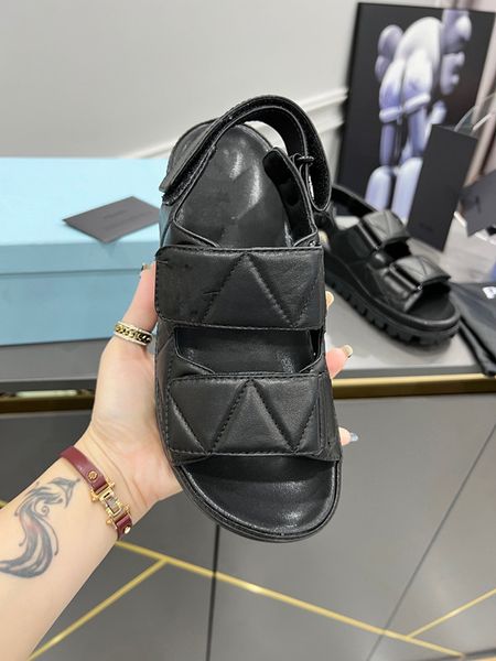 

stiletto sandals metal padlock narrow word band high-heeled sandals women's leather luxury designer high-heeled 0420, Black