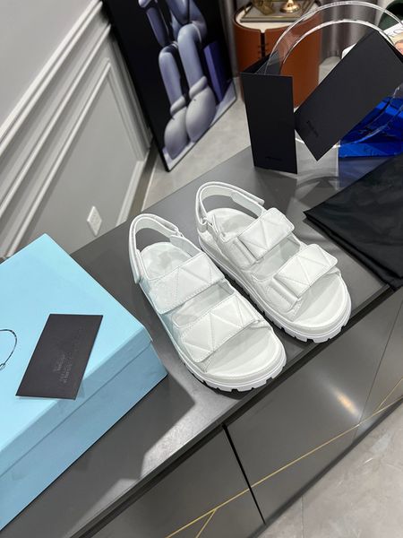 

designer woman ladies leather slippers women sandals slide sandal platform slipper chunky heel 0420, Black