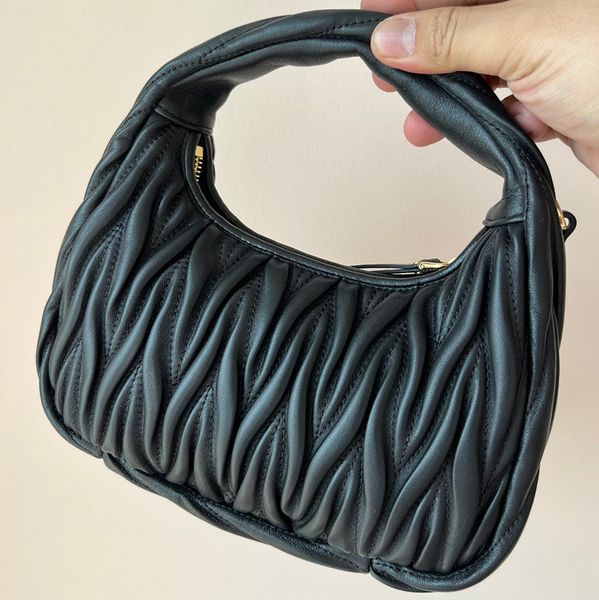 

new women's underarm bag, handbag, pleated cloud bag handbags