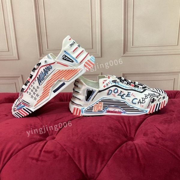 

new brand designer casual shoes for men womens flat sneakers low panda black grey fog chunky glow triple dunks strange love