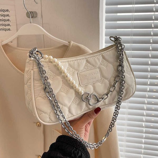 

popular small bag for women's summer new feeling small people's sling single-shoulder underarm bag chain