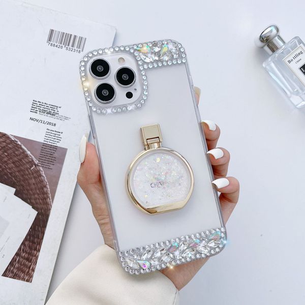 

perfume bottle holder 14 case for the iphone 13/12/11 quicksand full package case xs anti-fall