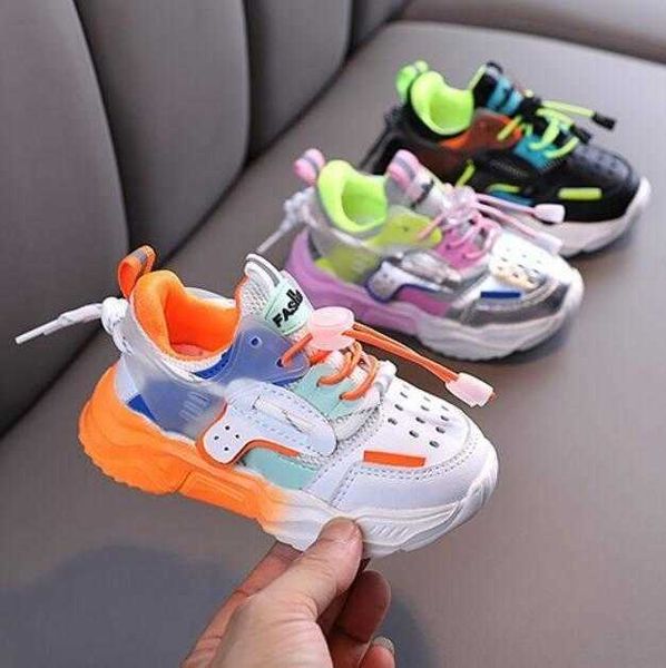 

athletic outdoor new children shoes boys sneakers girls sport shoes child leisure trainers casual breathable kids running shoes basketball s, Black