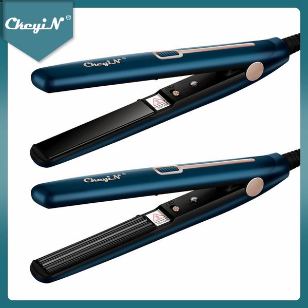 

curling irons ckeyin automatic hair curler corrugated flat professional straightener curly tongs waver crimpers 230504