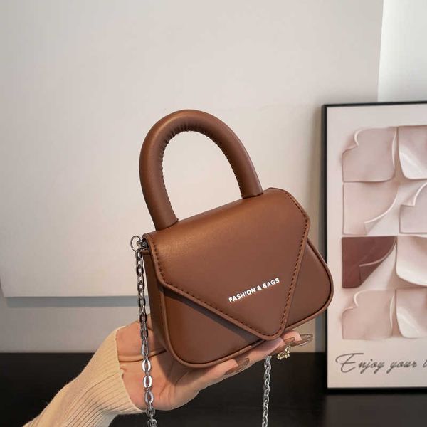 

autumn and winter new girls' gourd lipstick bag female minority candy color cross-body handbag red bag