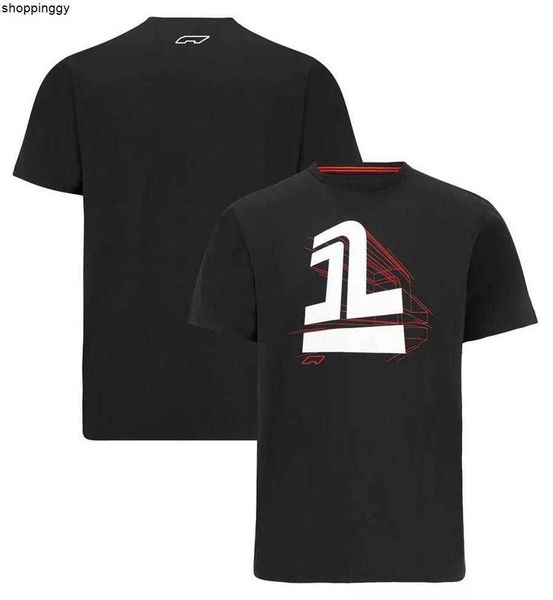 

men's t-shirts 2023 new team t-shirt f1 racing suit men and women fans t-shirt plus size custom short-sleeved quick-drying t-shirt, White;black