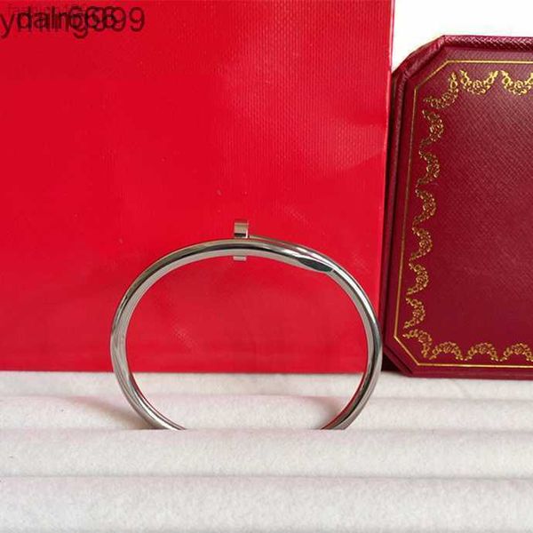 

designer bangle for men and women stainless steel couples classic jewelry valentine's day gifts bracelet, Black