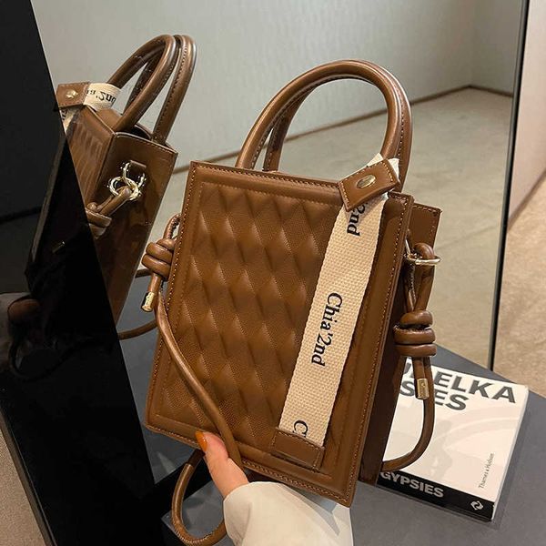 

popular small bag for women new autumn and winter small design messenger bag portable tote small square bag