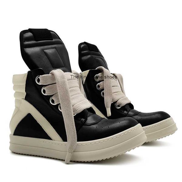 

rick male casual shoes coyote high-boots ro owens woamn sneakers