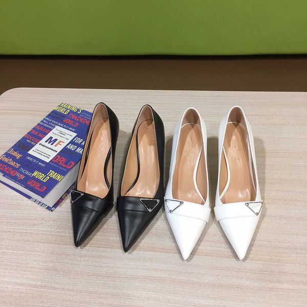 

fashionable 2023 pradaa luxurys designers buckle shoes women high heels quality designer party wedding bride ladies sandals dress point, Black