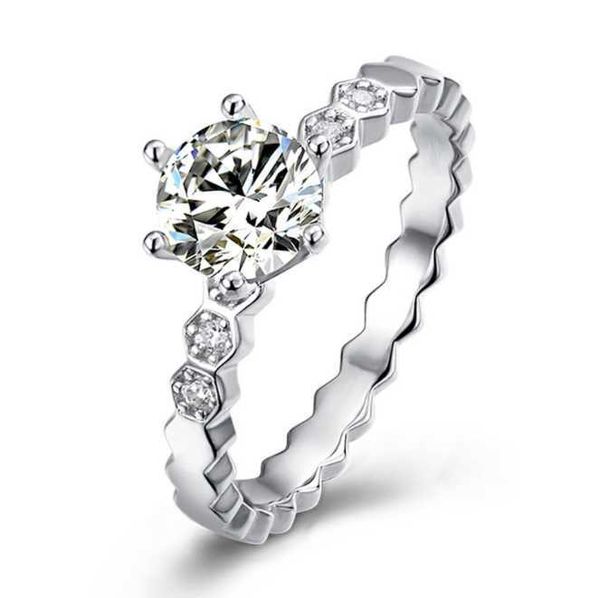 

wedding rings hive 2022 moissanite ring 925 sterling silver wedding rings engagement women's wedding rings fine jewelry fashion 18k gol, Slivery;golden