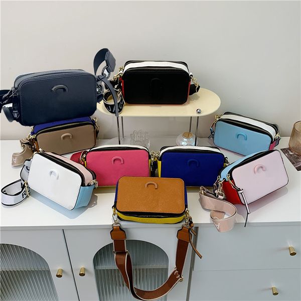 

snaps marc jocobs camera bag womens mens famous texture bags shoulder handbag designer luxury bags leather purses wallet handbag size 18-11-