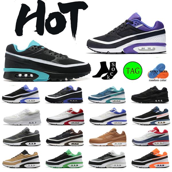 

bw og marina classic running shoes for men women black persian white violet sport leather mens womens trainers sports sneakers