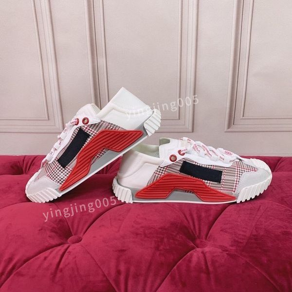 

2023new fashion brand casual shoes for mens flat sneakers low panda black grey fog chunky glow triple dunks strange love