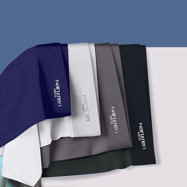 

underpants 4pcs men underwear brand graphene 3a antibacterial panties pure cotton boxer shorts moisture absorbent elast 230503, Black;white