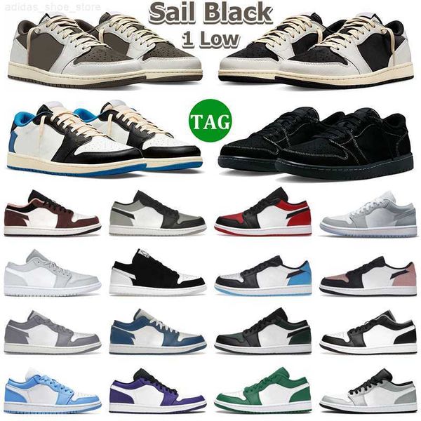 

1 low og basketball shoes men women 1s reverse mocha sail black phantom unc wolf grey bulls shadow bred pine green toe white camo mens