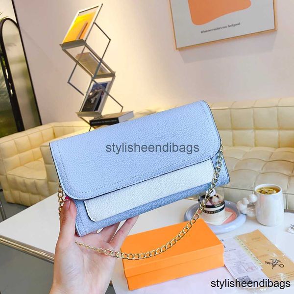 

women luxurys metal chains envelope bag purse hobo lock caviar leather handbags flip cover diagonal shoulder crossbody bags wallets designer