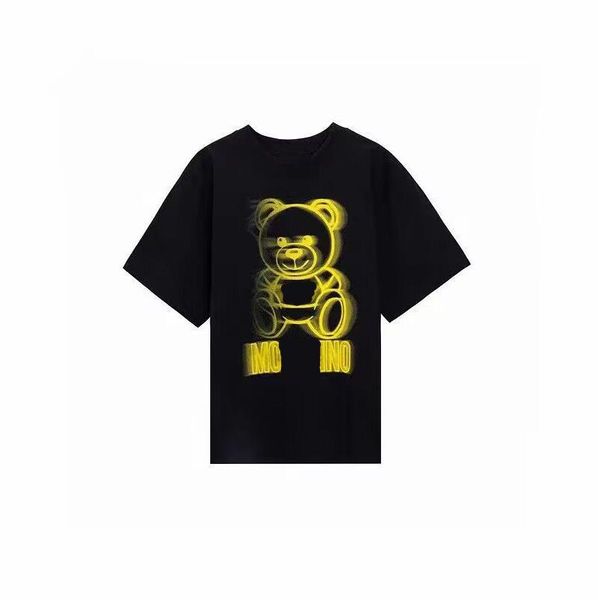 

Cute Summer Boys Girls Brand T-shirts Cartoon Bear Kids Short Sleeve T-shirt Cotton Children Letters Printed Shirts Child Shirt Tops Tees, As picture