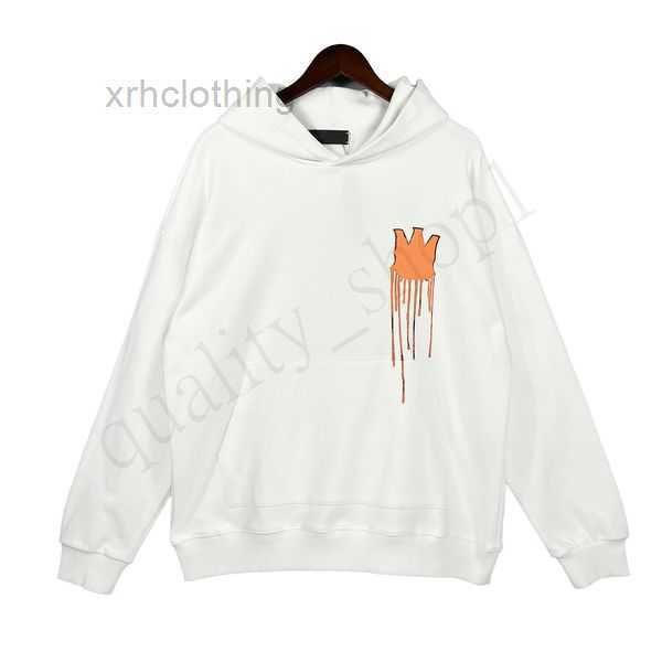 

men's hoodies & sweatshirts designer hoodie fashion pullover letters printing graphic sweatshirt high street loose lovers clothing siz, Black