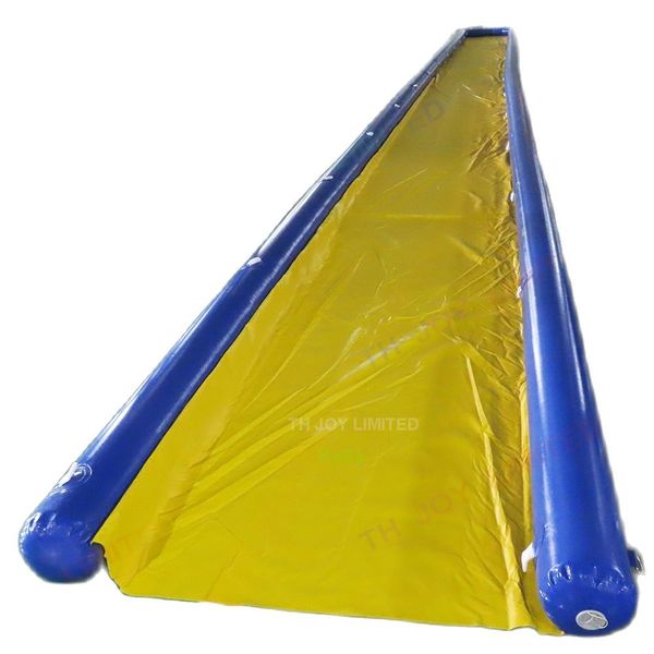 

door delivery outdoor activities heavy duty pvc giant inflatable water slide air tight slip and slide for kids adults