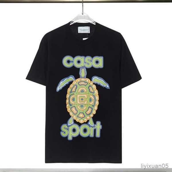 

mens designer shirt casablanc man womens s with letters print short sleeves summer casablanca t-shirts men loose tees us size s-xxl 3 bvj1, White;black