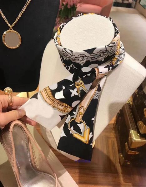 

silk scarf designer fashion real keep high-grade scarf simple retro style accessories for womens twill v, Blue;gray