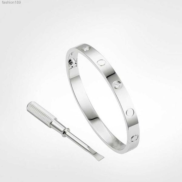 

designer stone stainless eye bracelet love s silver rose gold for women men couple jewelry woman bangle with bag size 16-22cm, Golden;silver