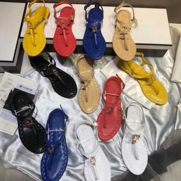 

embroidery printed slippers leather same style designer 2023d popular family slippers women's summer new old flower flat sandals fashio, Black