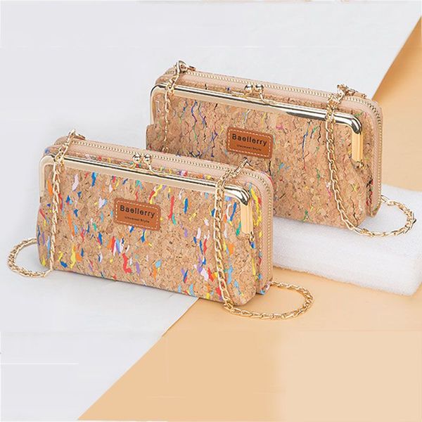 

high capacity europe popular print ladies long wallet bag crossbody shoulder mobile phone bags, Black;red