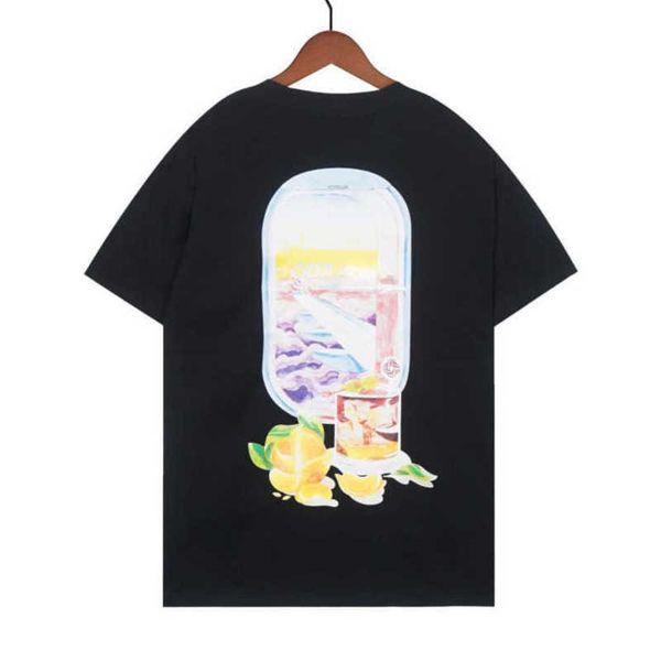 

cotton short sleeve t shirt designer t shirt men women casa pullover 3d printed pattern tee luxury plus size t shirts, White;black