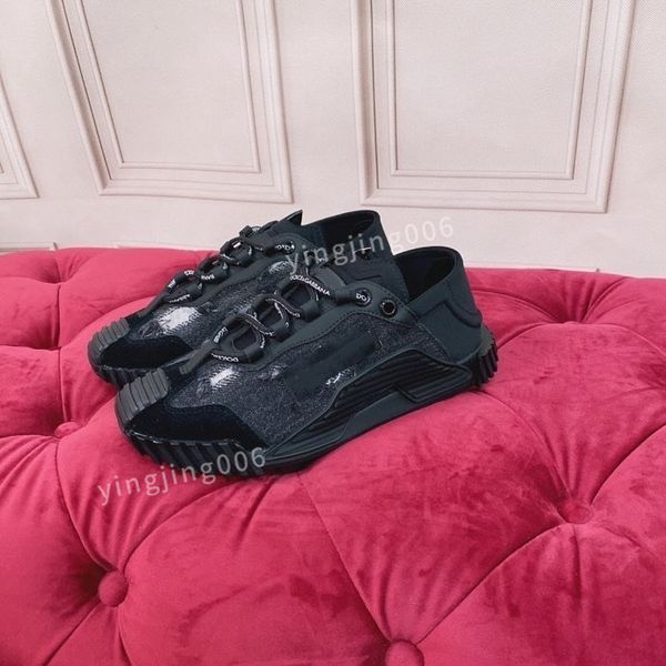 

2023new fashion designer casual shoes for women flat sneakers low panda black grey fog chunky triple dunks strange love