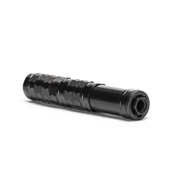 

fuel filter 6.4"l 1.1''od mini quick detach stainless steel extention tube 1/2-28 5/8-24 modular solvent trap .22 8xaluminium
