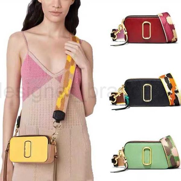 

43 colors multicolor camera bag designer handbags women wide shoulder straps shoulders bags wallet brand crossbody flap