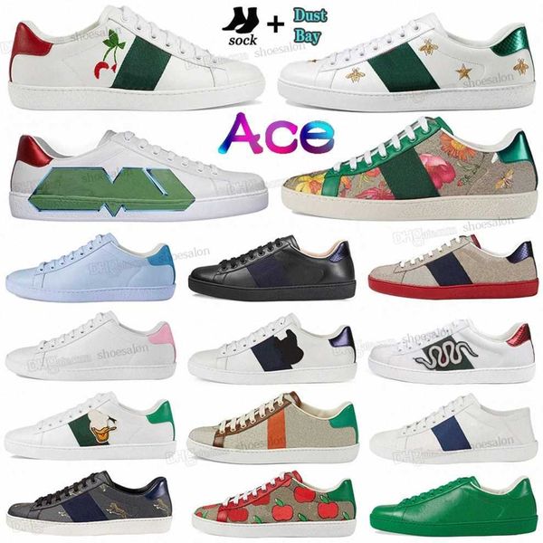 

ggs''gg sneaker brand casual shoes designer uomini low donne men women quality italia leather sneakers ace bee stripes shoe walkin