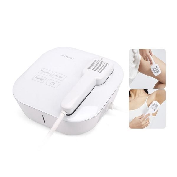 

selling portable ice cool painless permanent hair removal hair removal laser machine, Black