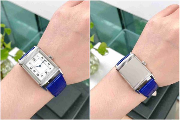 

classical high-class formal wear wrist watches unreserved leak detection jl flipped series precision steel quartz 2518540 master amazing sup, Slivery;brown