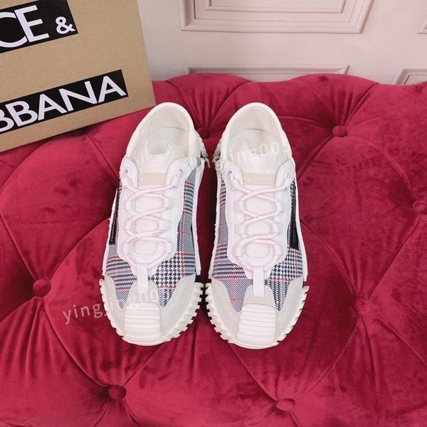 

new fashion brand casual shoes for mens flat sneakers low panda black grey fog chunky glow triple dunks strange love