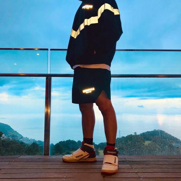 

designer shorts mens shorts ee shorts essentail reflective letters printed quick drying sweatpants fashion summer famous women short, White;black